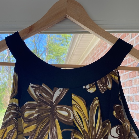 Jessica Howard Floral Tropical Sleeveless Dress Size 12 New without tag - Picture 2 of 9